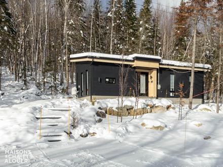 Chalet à louer - Chaudière-Appalaches - Chalet Petit Ébène
