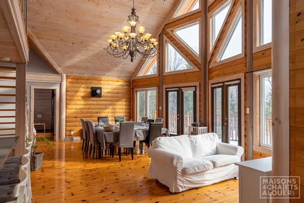 Cottage Rental - Eastern Townships - Le Chalet Scandinave - photos