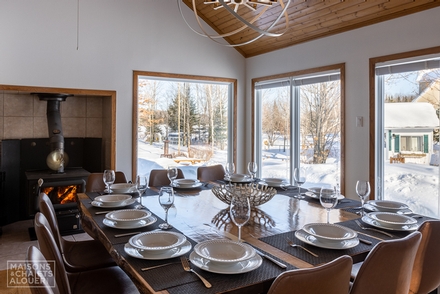 Chalet à louer - Cantons-de-l'Est - Le Rassembleur du Lac Boissonneault - photos