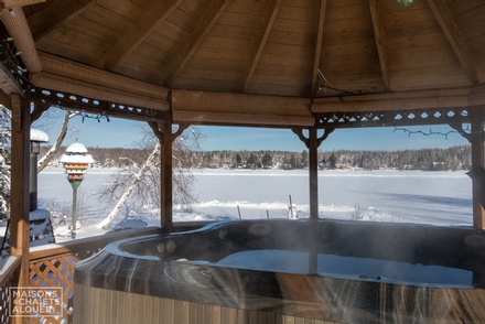 Chalet à louer - Cantons-de-l'Est - Le Rassembleur du Lac Boissonneault - photos