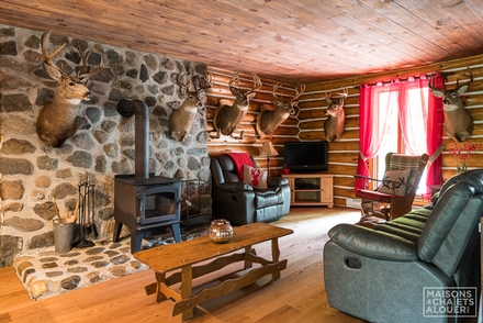 Chalet à louer - Cantons-de-l'Est - La Rivière Aux Chevreuils - photos