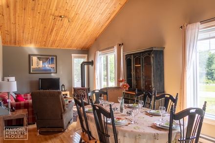 Chalet à louer - Cantons-de-l'Est - Au Coin du Lac Boissonneault - photos