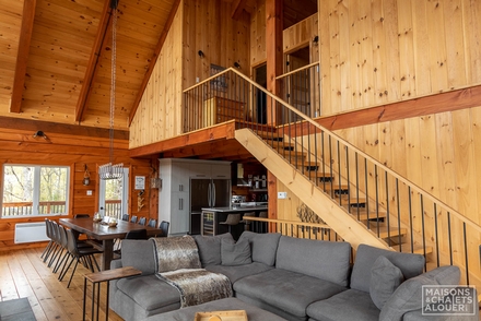 Chalet à louer - Lanaudière - Le Chalet sur la Montagne - photos