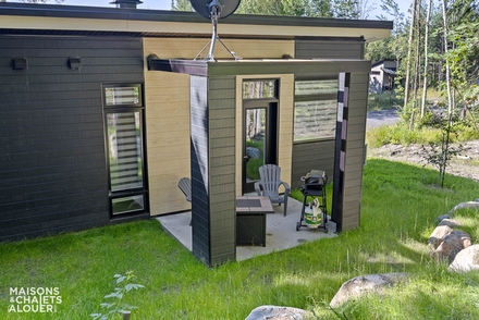 Cottage Rental - Chaudière-Appalaches - Chalet Petit Ébène - photos