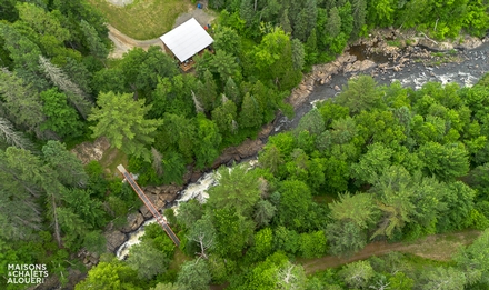 Chalet à louer - Mauricie - Au Domaine de la Chute Pellerin - photos