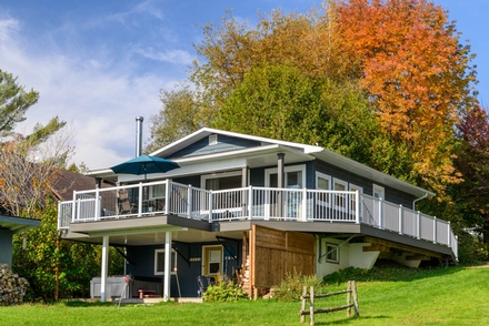 Chalet à louer - Cantons-de-l'Est - Le Héron Bleu - photos